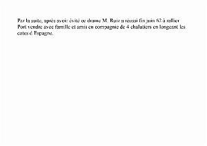 2 DRAME EVITE SUR LE JEAN JOSEPH DE BENISAF